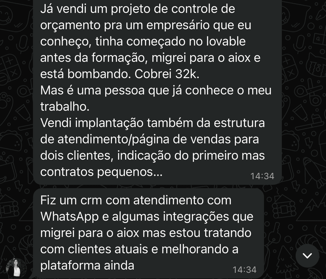 Contrato de R$ 32K fechado