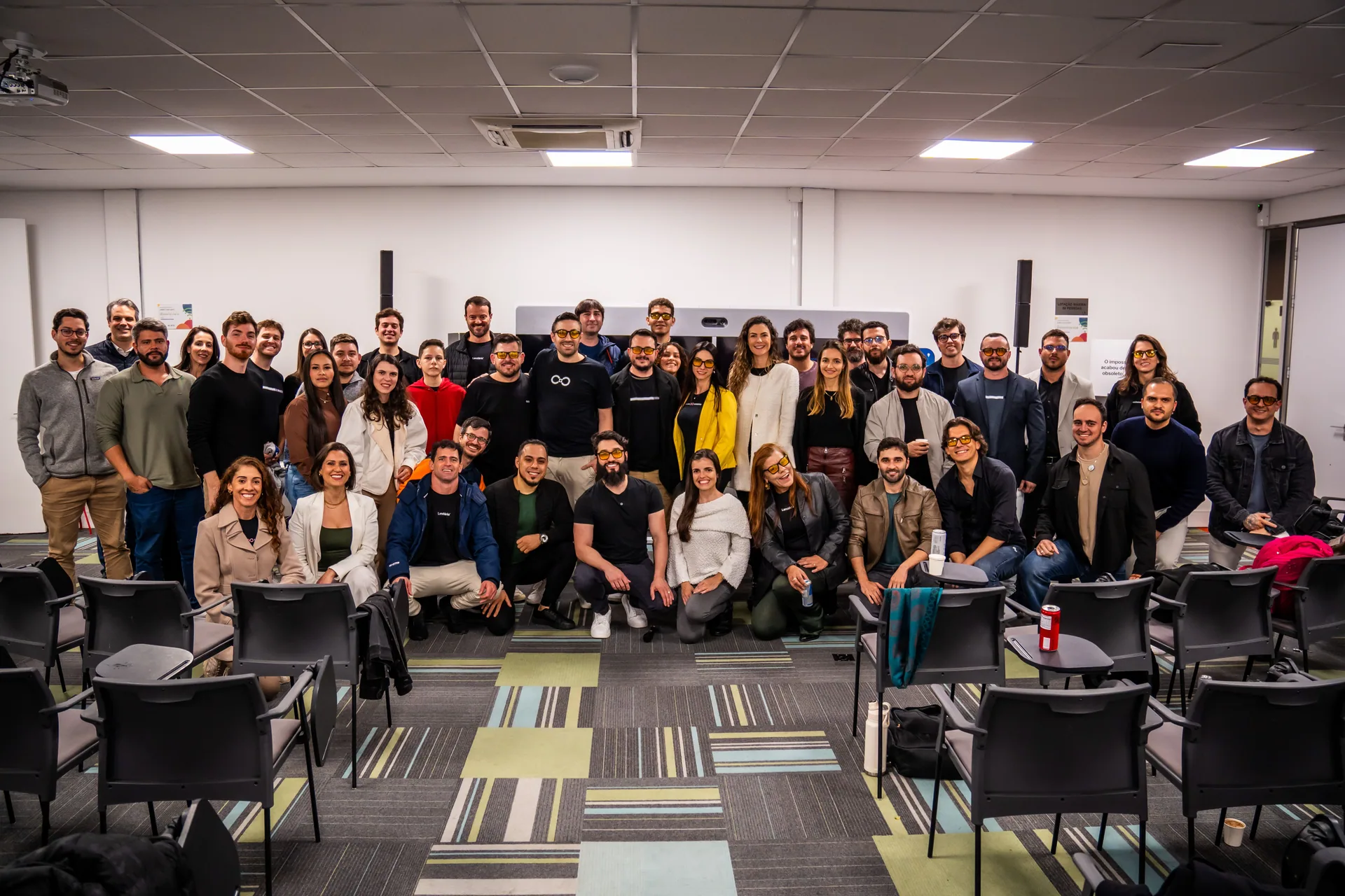 Participantes reunidos nos Hubs Lendários.