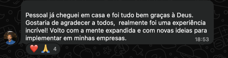 Depoimento de participante da Imersão Vale do Silício