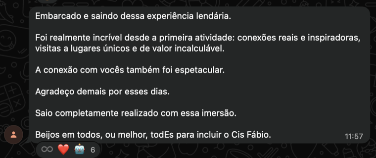 Depoimento de Fábio, participante da Imersão Vale do Silício