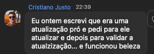 Depoimento real de aluno