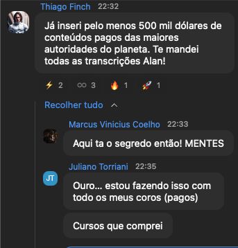 Depoimento real de aluno