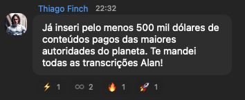 Depoimento real de aluno